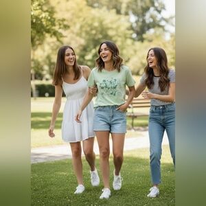 Disney Mickey and Friends T-Shirt in Lime Green Size XXL